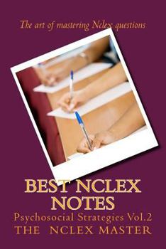 Paperback Best Nclex Notes: Psychosocial Strategies Vol.2 Book