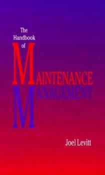 Hardcover Handbook of Maintenance Management Book