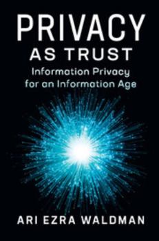 Paperback Privacy as Trust Book