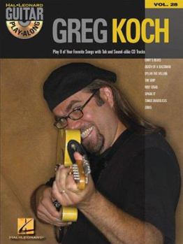 Paperback Greg Koch: Guitar Play-Along Volume 28 Book