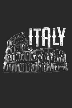 Paperback Italy: Calendar, weekly planner, diary, notebook, book 105 pages in softcover. One week on one double page. For all appointme Book