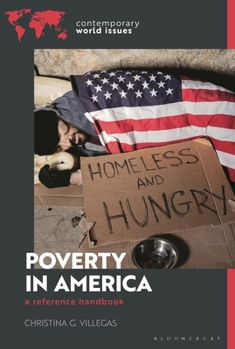 Hardcover Poverty in America: A Reference Handbook Book