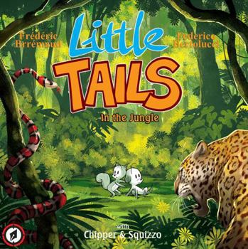 Hardcover Little Tails in the Jungle Book