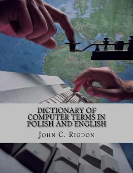 Paperback Dictionary of Computer Terms in Polish and English Book