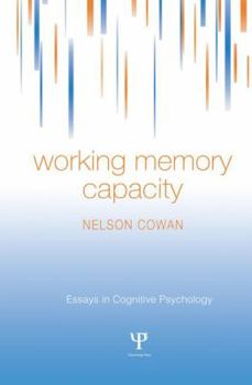 Paperback Working Memory Capacity Book