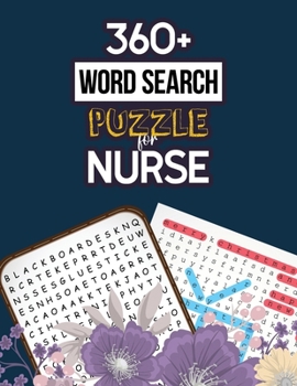 Paperback 360+ Word Search Puzzle for Nurse: Cleverly Hidden Word Searches for Nurse, Scrooge Puzzle Book, Word Search Puzzle Book Christmas, Exercise Your Brai Book