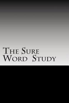 Paperback The Sure Word Study Book