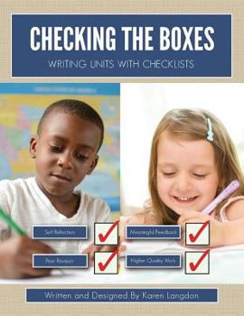 Paperback Checking the Boxes: Writing Units With Checklists Book
