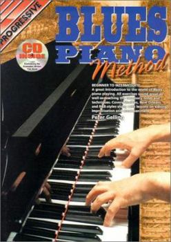 Paperback Blues Piano Method Book