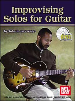 Paperback Improvising Solos for Guitar [With CD] Book