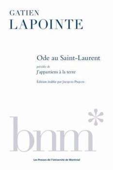 Paperback Ode au Saint-Laurent [French] Book