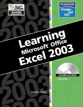 Paperback Learning MS Office Excel 2003 W/CD [With CD (Audio)] Book