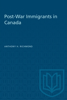 Paperback Post-War Immigrants in Canada Book