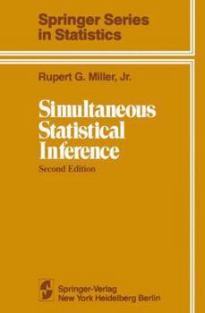 Hardcover Simultaneous Statistical Inference (Springer Series in Statistics) Book