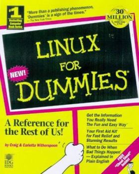 Paperback Linux for Dummies [With CDROM] Book