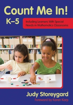 Paperback Count Me In! K-5: Including Learners with Special Needs in Mathematics Classrooms Book