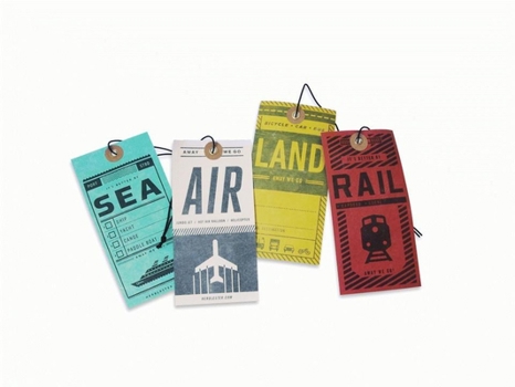 Paperback Traveller's Luggage Tags Book