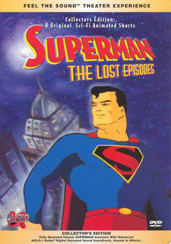 DVD Superman: The Lost Episodes Book