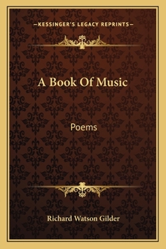 Paperback A Book Of Music: Poems Book