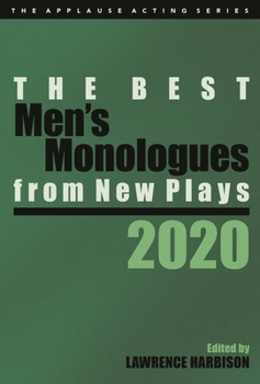 Paperback The Best Men's Monologues from New Plays, 2020 Book