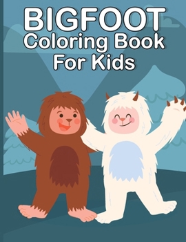 Paperback Bigfoot Activity Book for Kids [Large Print] Book