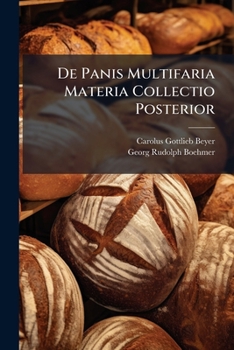 Paperback De Panis Multifaria Materia Collectio Posterior Book