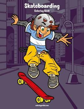 Paperback Skateboarding Coloring Book 1 Book