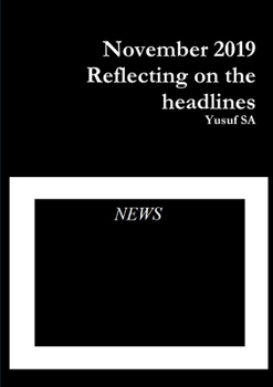 Paperback November 2019 Reflecting on the headlines Book