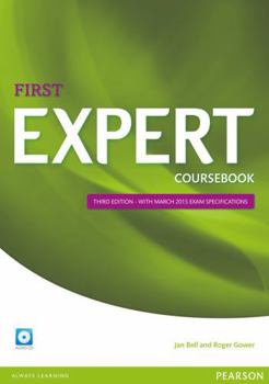 Paperback EXPERT FIRST 3RD EDITION COURSEBOOK WITH CD PACK Book