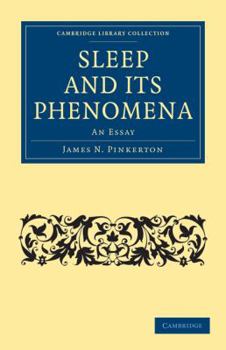 Paperback Sleep and Its Phenomena: An Essay Book