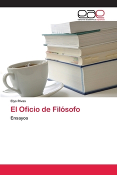 Paperback El Oficio de Filósofo [Spanish] Book