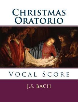 Paperback Christmas Oratorio: Vocal Score Book