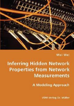 Paperback Inferring Hidden Network Properties from Network Measurements Book