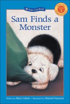 Hardcover Sam Finds a Monster Book