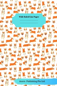 Paperback Chinese New Year Theme Wide Ruled Line Paper Book
