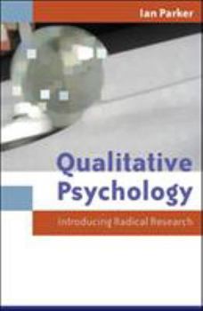 Paperback Qualitative Psychology Book