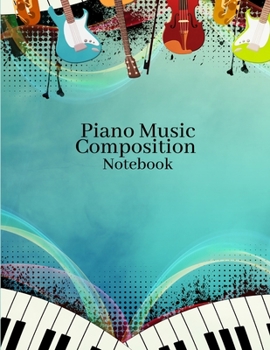 Paperback Piano Music Composition Notebook Book