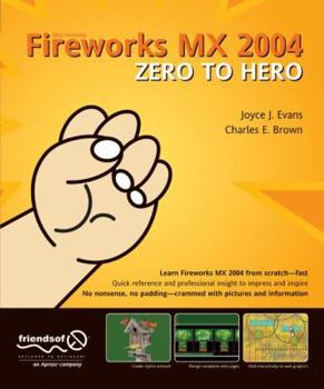 Paperback Fireworks MX 2004 Zero to Hero Book