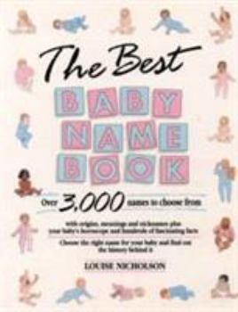Paperback Best Baby Name Book: Over 3,000 Names to Choose from Book