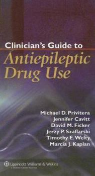 Paperback Clinician's Guide to Antiepileptic Drug Use Book