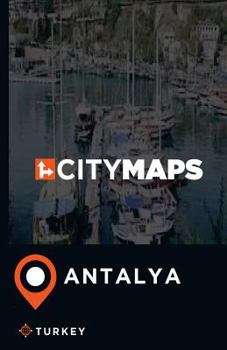 Paperback City Maps Antalya Turkey Book