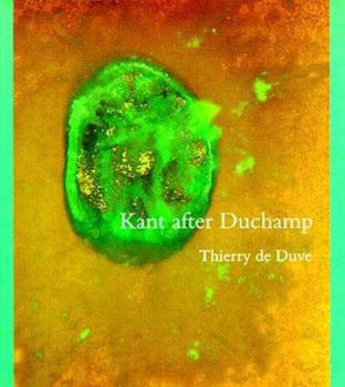 Hardcover Kant After Duchamp Book