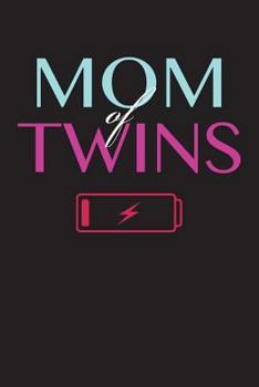 Paperback Mom Of Twins: Black Gift Notebook (6" x 9", 120 pages) Book