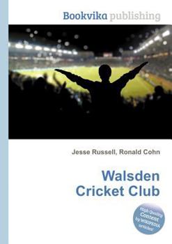 Paperback Walsden Cricket Club Book