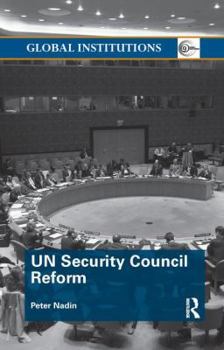 Paperback UN Security Council Reform Book