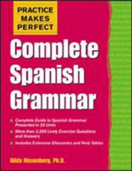 Paperback Practice Makes Perfect: Complete Spanish Grammar Book