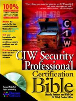 Hardcover CIW Security Certification Bible [With CDROM] Book