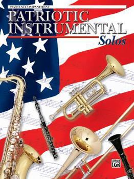 Paperback Patriotic Instrumental Solos: Piano Acc. Book
