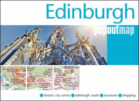 Map Edinburgh PopOut Map Book