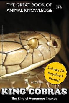 Paperback King Cobras: King of Venomous Snakes Book